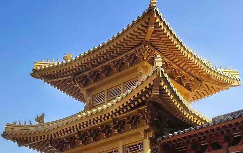 铝镁锰仿古瓦(安装效果)